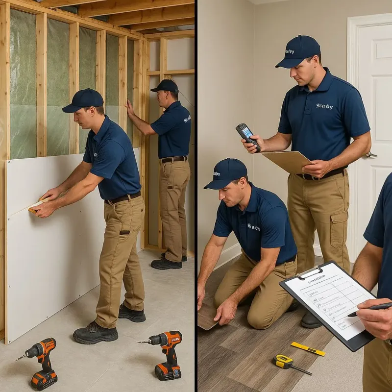 Repairs and Reconstruction process in Pecos, TX